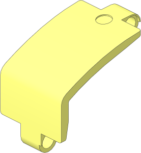 Technic Panel Bent  4 x  5 x  3