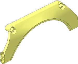 Technic Panel 15 x  2 x  5 Mudguard Arched