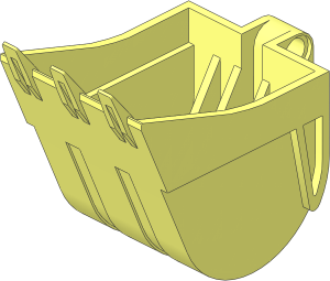 Technic Excavator Bucket  4 x  5