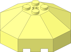Windscreen  6 x  6 Octagonal Canopy with Axlehole