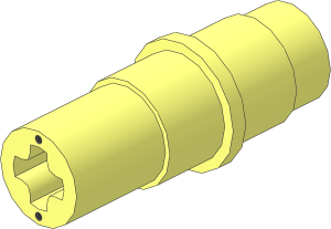 Electric Power Functions Servo Motor Axle Hub