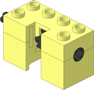 Rack Winder  2 x  4 x  2 with Black Axle