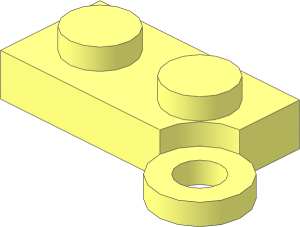 Hinge Plate  1 x  4 Base