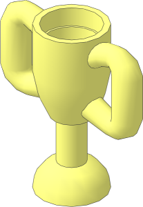 Minifig Trophy Cup  2.4L