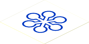 Sticker  3.1 x  3.1 with Refrigeration Symbol