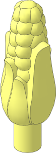 Minifig Food Corn on the Cob