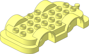 Duplo Car Base  4 x  8