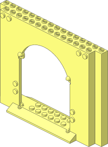 Panel  4 x 16 x 10 with Gate