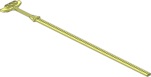 Ripcord Flexible with Handle Thick for Ninjago Airjitzu Flyers (70 Teeth)