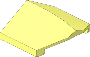 Slope Brick 31  2 x  2 Double, Curved