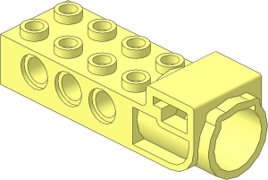 Technic Brick  2 x  4 with Holes and Launcher