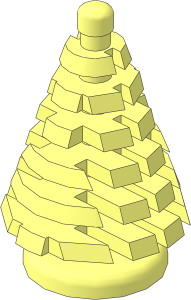 Plant Tree Pyramidal  3 x  3 x  4