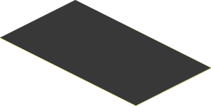 Sticker  2 x  3.6 Black