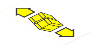 Sticker  2.3 x  5.9 with Boxes and Arrows