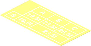 Sticker  2.4 x  4.9 with Load Capacity Table