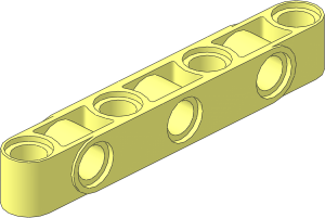 Technic Beam  7 with Alternating Holes