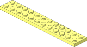 Plate  2 x 12