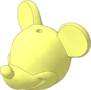Minifig Head Mouse