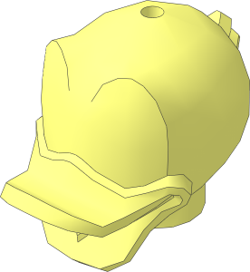 Minifig Head Duck