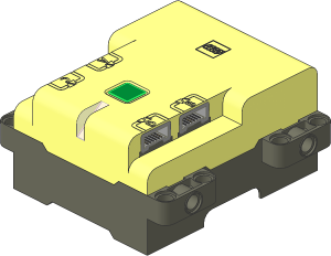 Electric Control+ Hub Body Assembly with Screw Holes for Lid