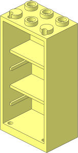 Container Cupboard  2 x  3 x  5