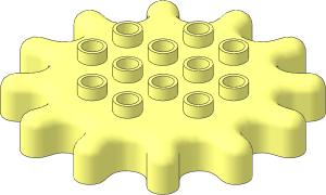 Duplo Brick Gear 12 Tooth  6 x  6