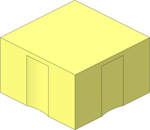 Duplo Tile  2 x  2 x  1
