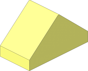 Duplo Slope Brick 45  4 x  2 Double