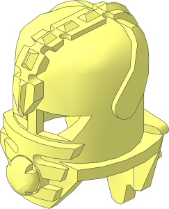 Minifig Helmet Underwater Stingray