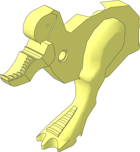 ~Animal Dinosaur Body Tyrannosaurus Rex - Left Side