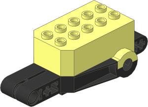 ~Motor Pull Back  4 x  9 x  2.333 Type 1 Body with Black Base