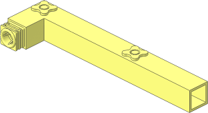 ~Scala Support  4 x 18 Bent 90 Degrees