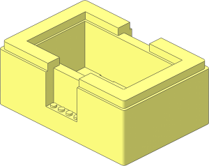 Container 16 x 11 x  6 Box Bygglek