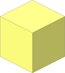 Minifig Baby Head Cuboid