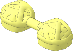 Minifig Weapon Web Effect Handcuffs