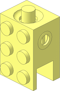 Minifig Torso Brick  2 x  3