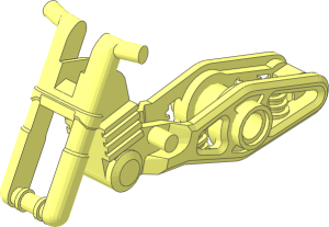Motorcycle Chassis, Snowmobile