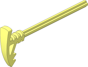 Constraction Weapon Ice Pick with Axle 7L