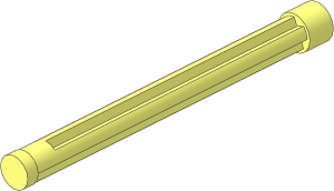 ~Pneumatic Fire Hose Nozzle Simulated Jet Inner Segment