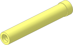 ~Pneumatic Fire Hose Nozzle Simulated Jet Outer Segment