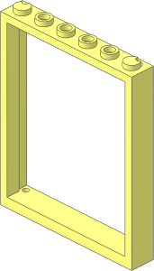 Door  1 x  6 x  6 Frame