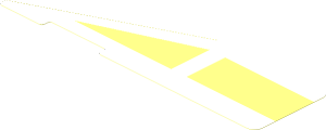 Sticker  2.0 x  7.0 with SW Y-wing Cockpit Left Side