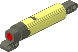 Technic Linear Actuator  8 x  2 x  2 Type 2 (Contracted)
