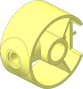 Animal Tail Joint with Short Pin Connector