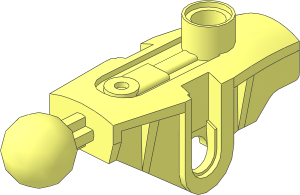 Technic Bionicle Rahkshi Upper Leg Section