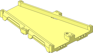 Car Track 24 x  16 x  2 V-Branching