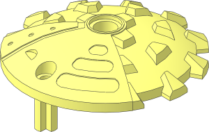 Constraction Shield  5 x  5 with Circular Grinder