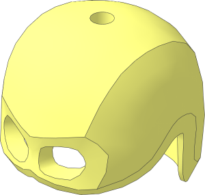 Minifig Helmet with Mask
