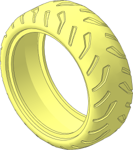 Tyre 38/ 26 x 75