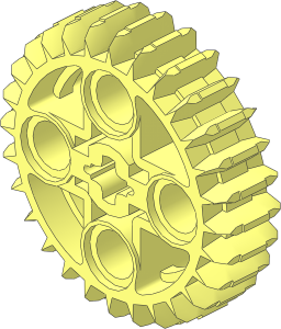 Technic Gear 28 Tooth Double Bevel